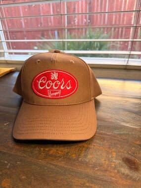 Brown Logo Baseball Cap